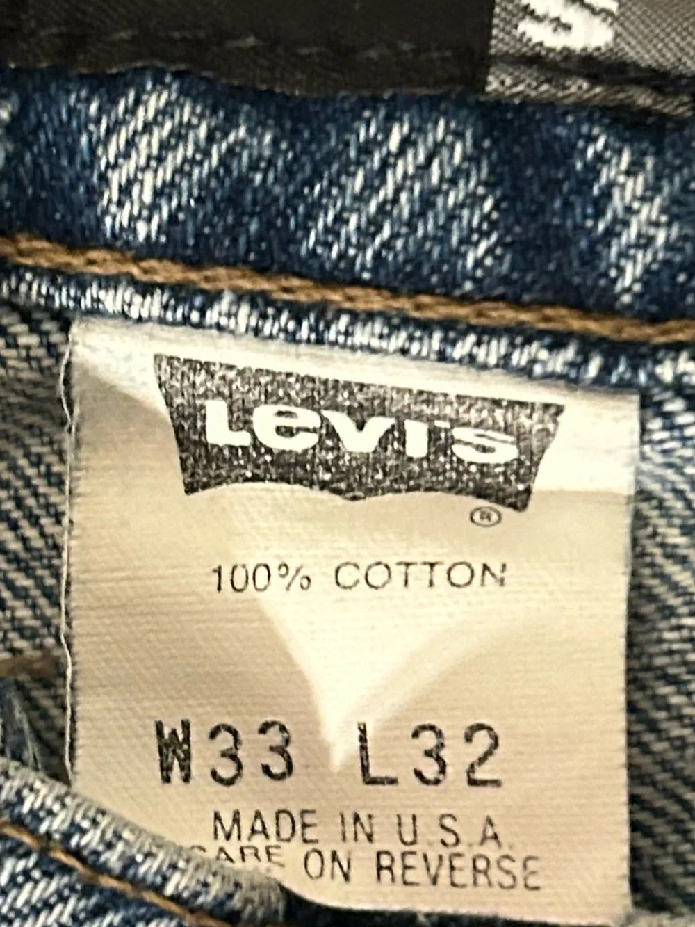 Levi’s Silvertab Loose Jeans 33x32 USA Made Vintage Y2K Skater Denim Men’s